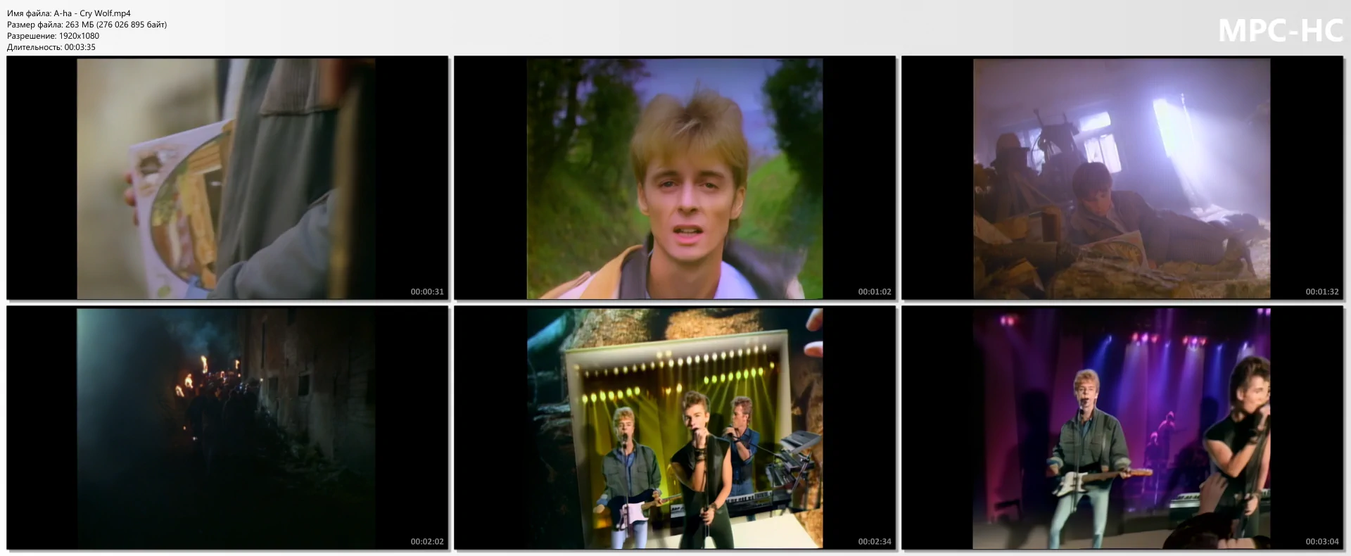 A-ha - Cry Wolf