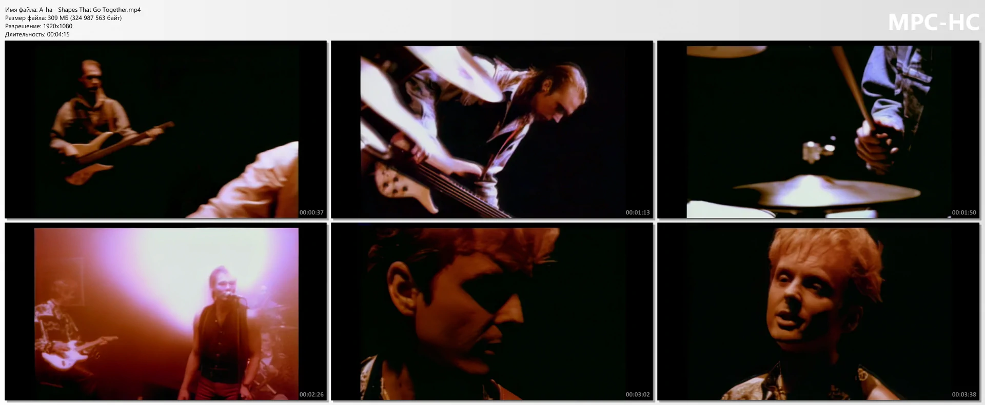 A-ha - Shapes That Go Together