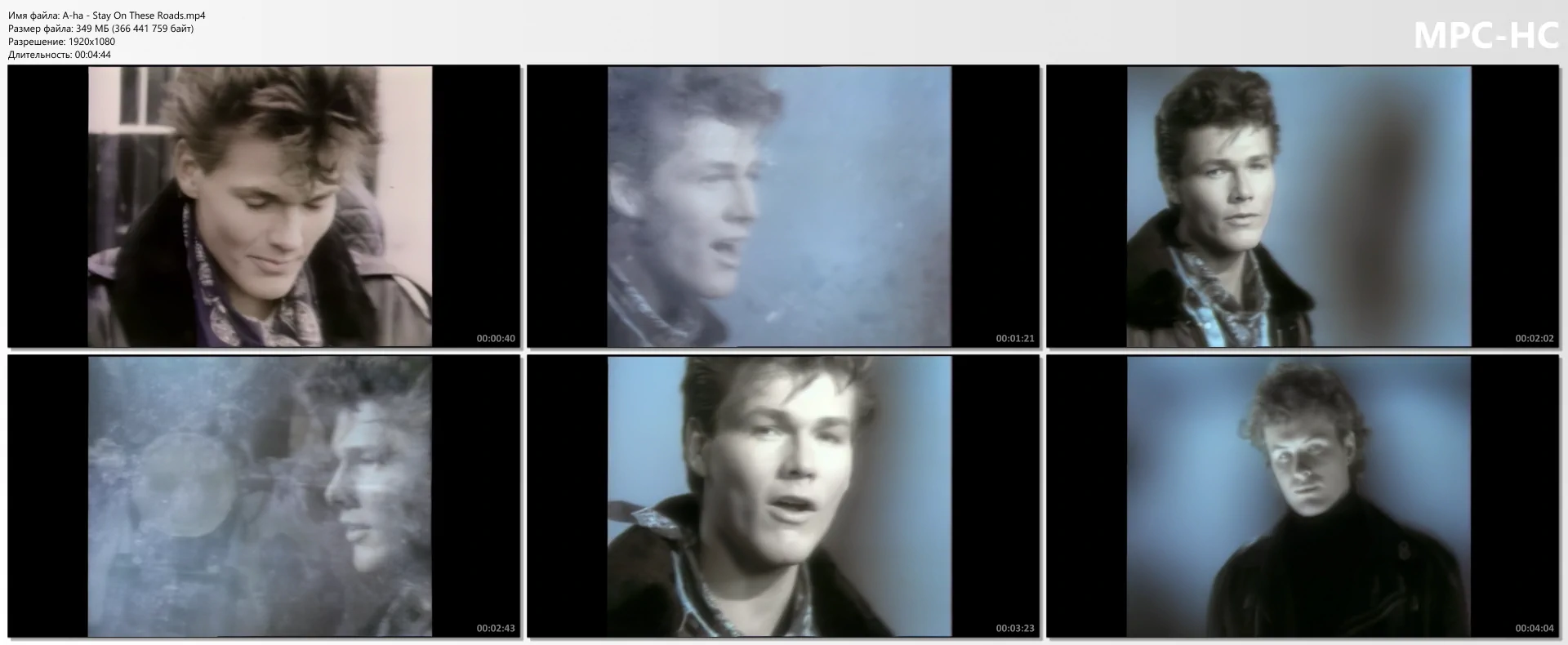 A-ha - Stay On These Roads