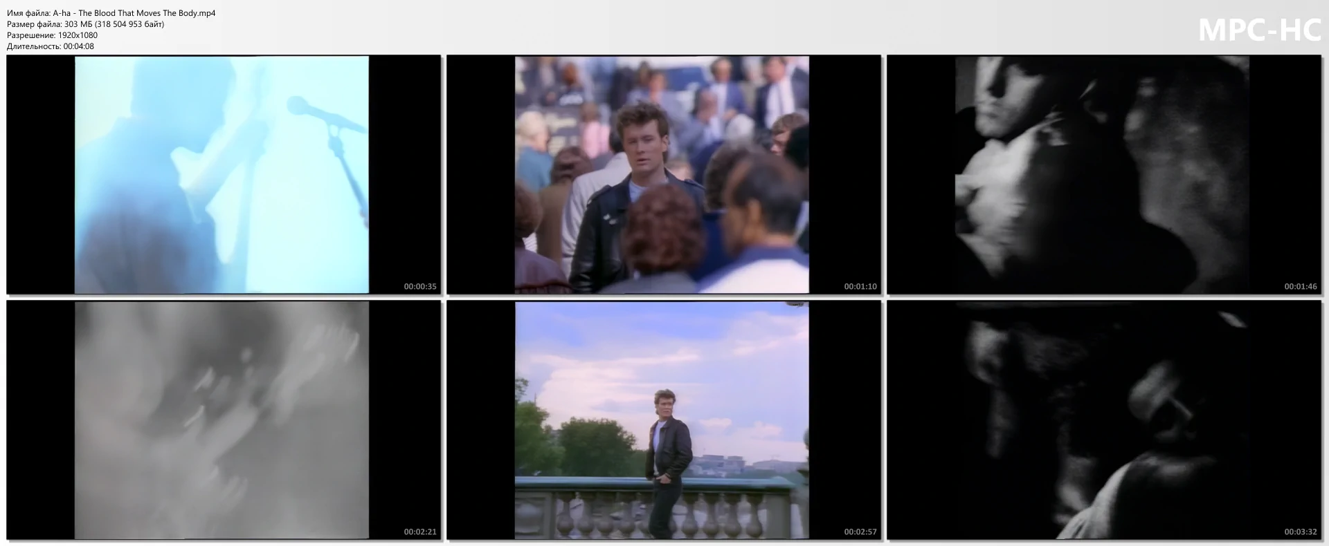 A-ha - The Blood That Moves The Body
