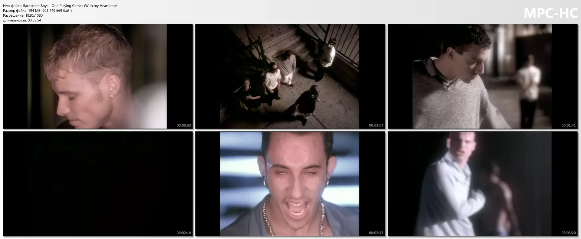 Backstreet Boys - Quit Playing Games (With my Heart)