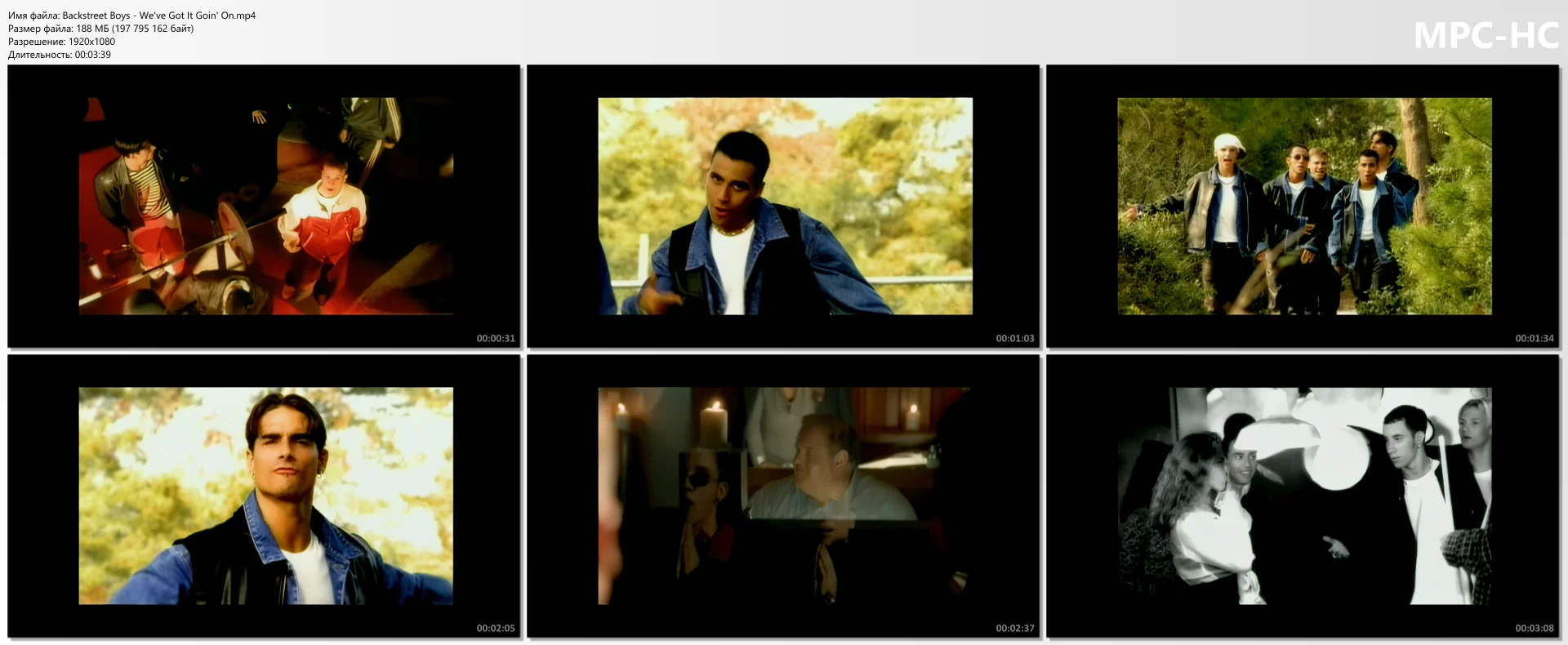 Backstreet Boys - We've Got It Goin' On