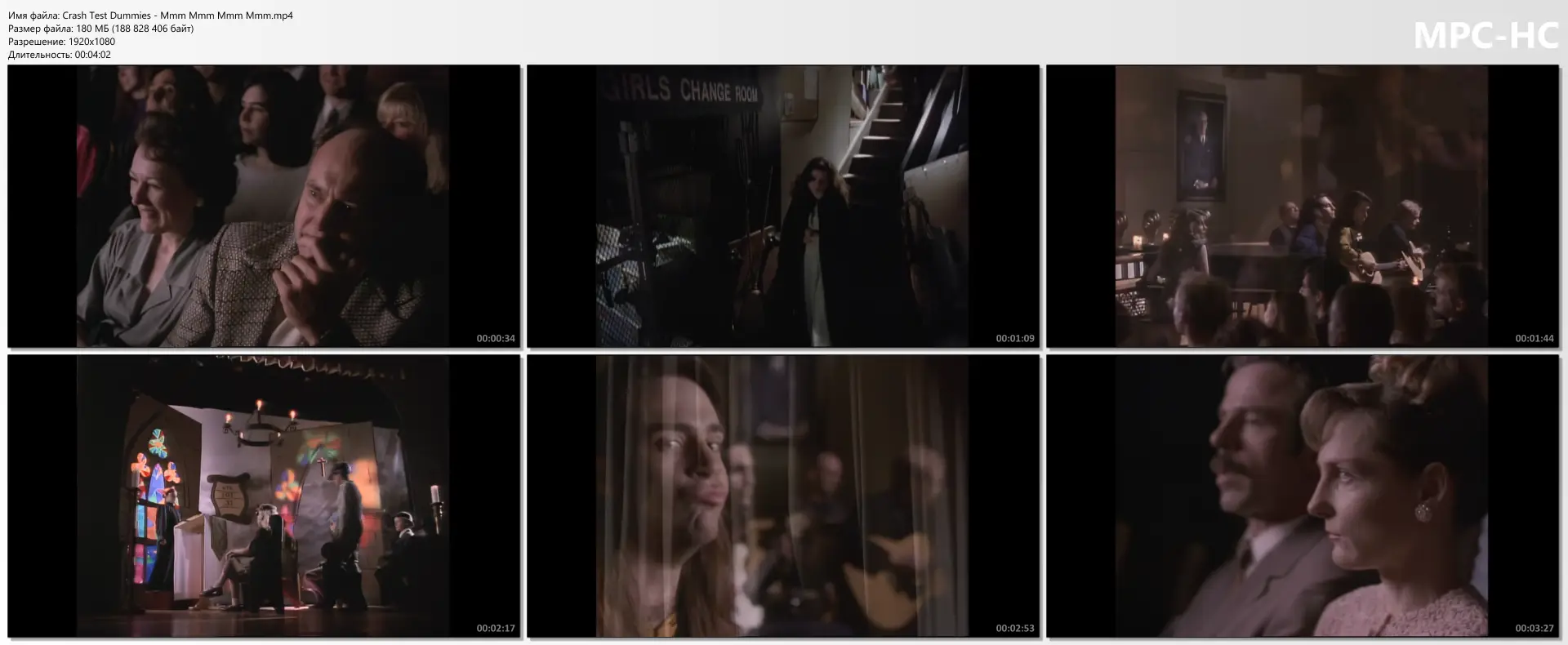 Crash Test Dummies - Mmm Mmm Mmm Mmm