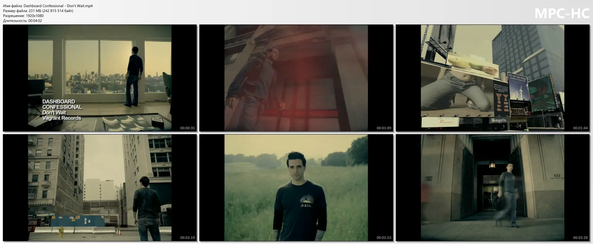 Dashboard Confessional - Don't Wait
