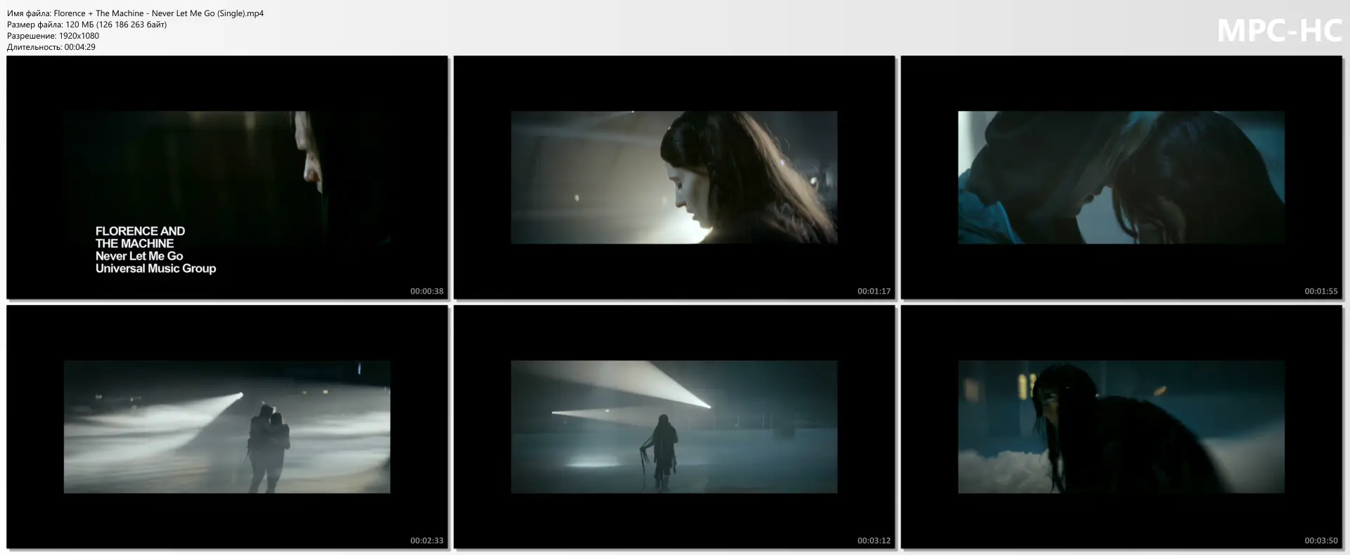 Florence + The Machine - Never Let Me Go (Single)