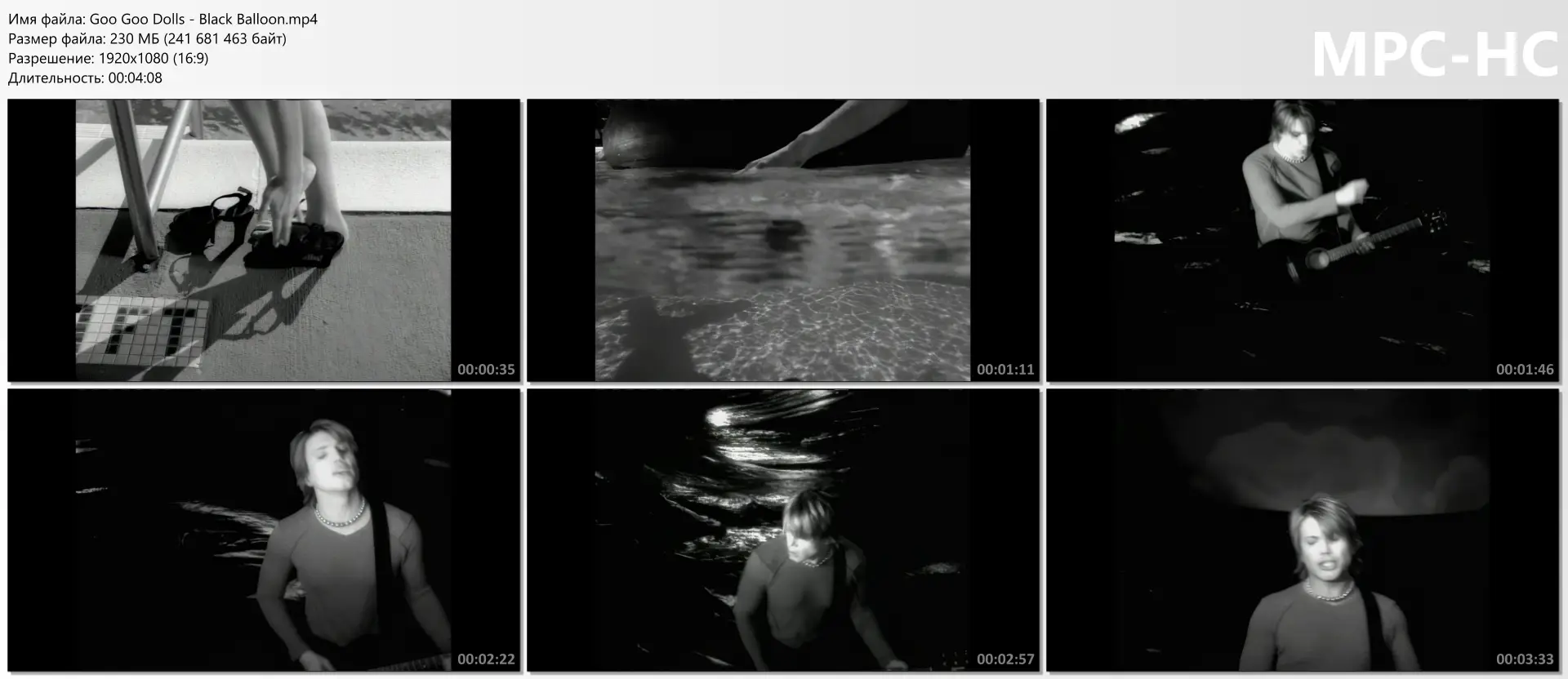 Goo Goo Dolls - Black Balloon