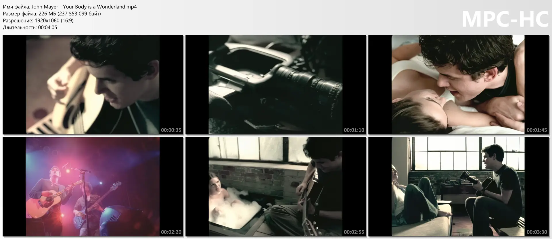 John Mayer - Your Body is a Wonderland