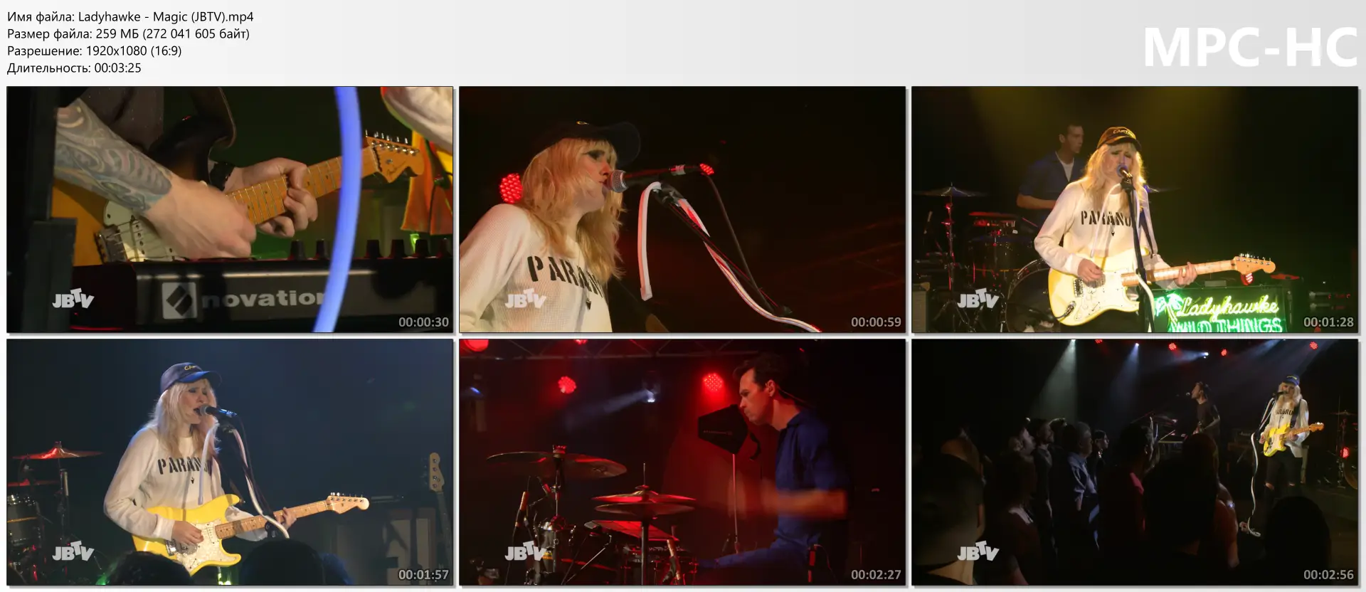 Ladyhawke - Magic (JBTV)