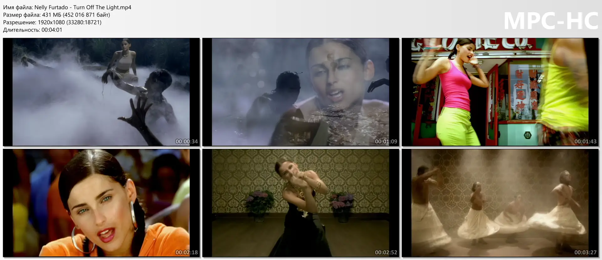 Nelly Furtado - Turn Off The Light