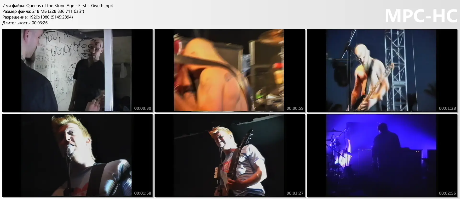 download | скачать Queens of the Stone Age - First it Giveth