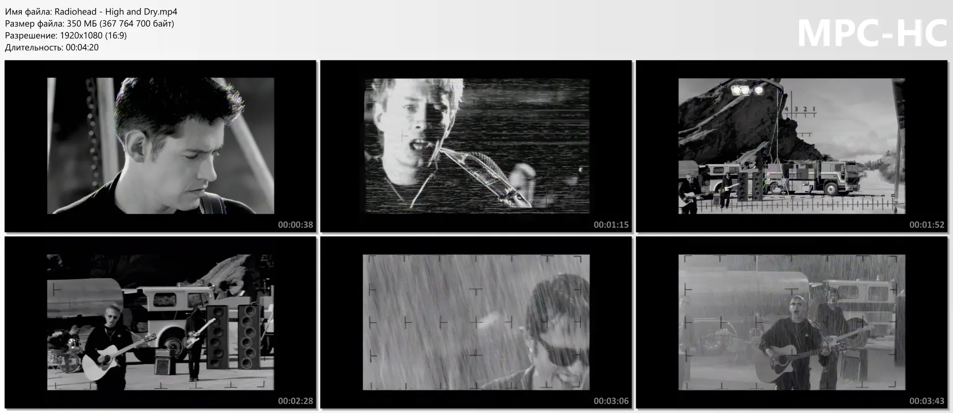 Radiohead - High and Dry