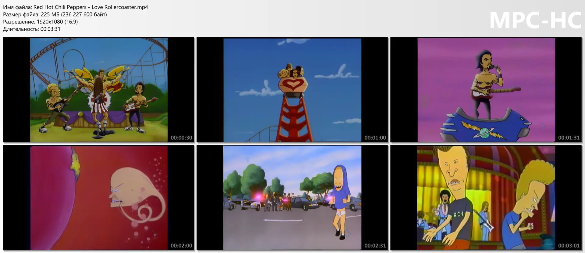 Red Hot Chili Peppers - Love Rollercoaster