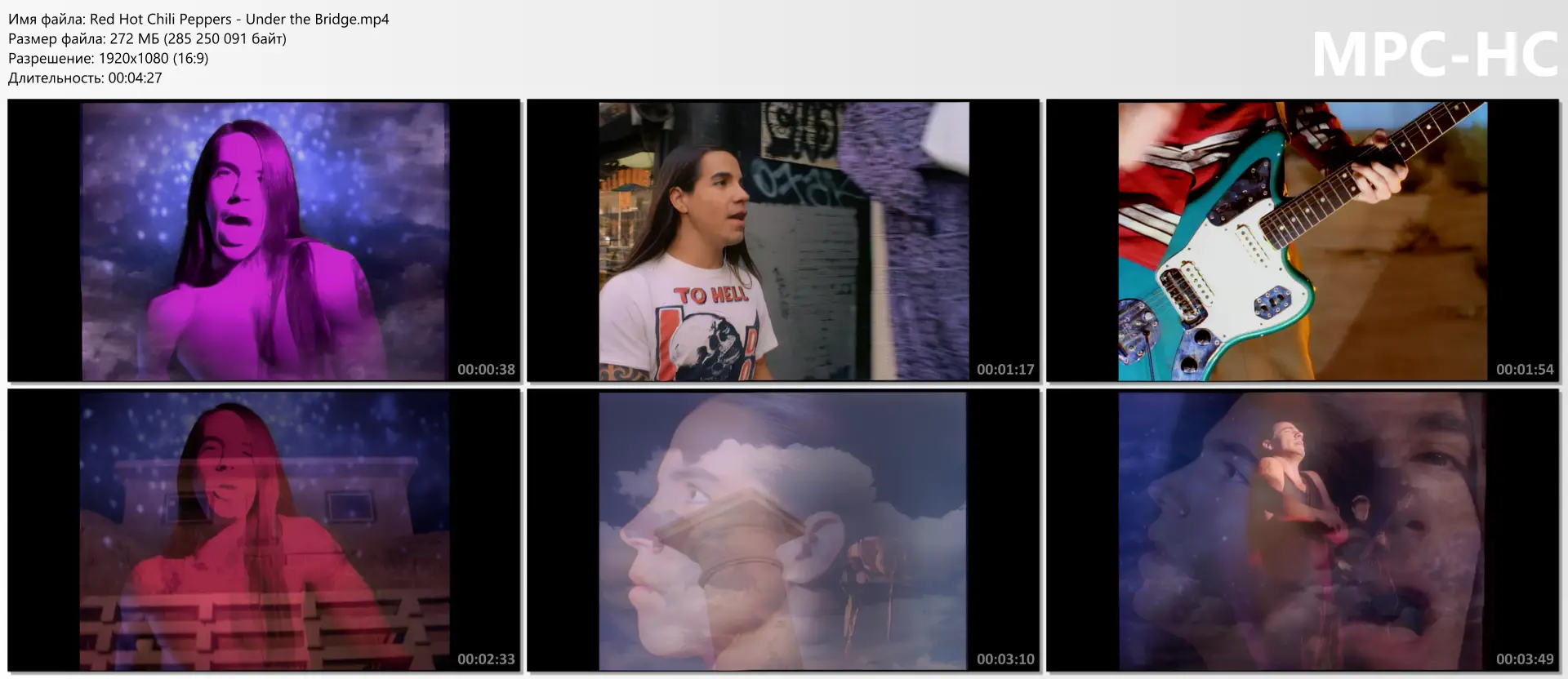 Red Hot Chili Peppers - Under the Bridge