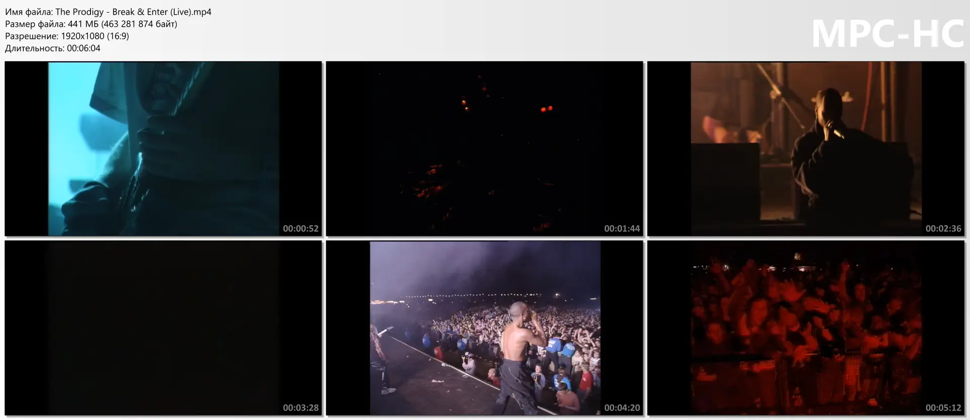 download | скачать The Prodigy - Break & Enter (Live)