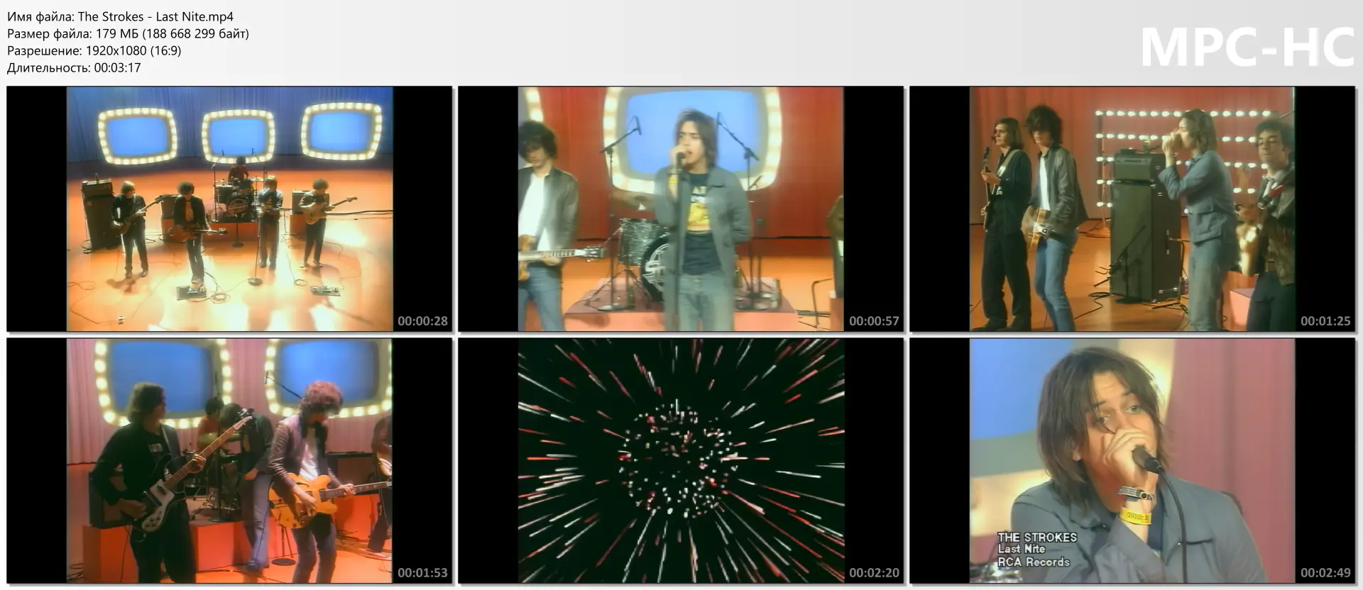 download | скачать The Strokes - Last Nite