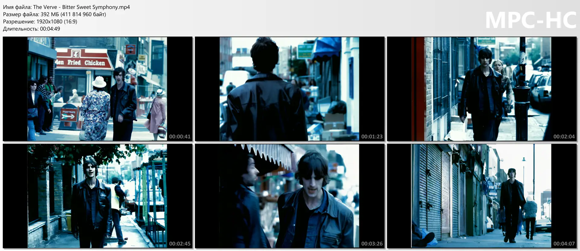 download | скачать The Verve - Bitter Sweet Symphony