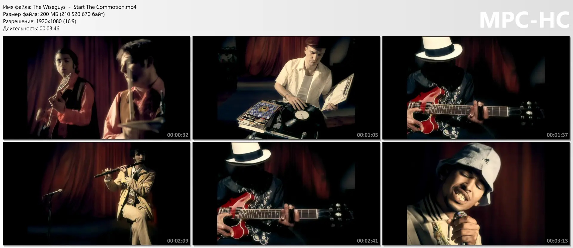 download | скачать The Wiseguys  -  Start The Commotion