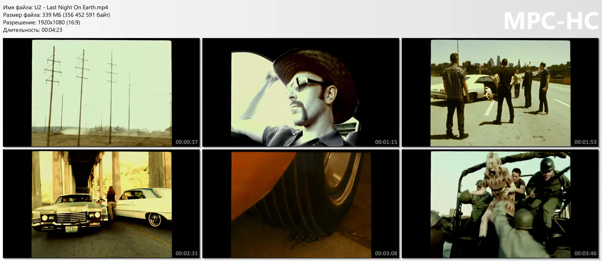 download | скачать U2 - Last Night On Earth