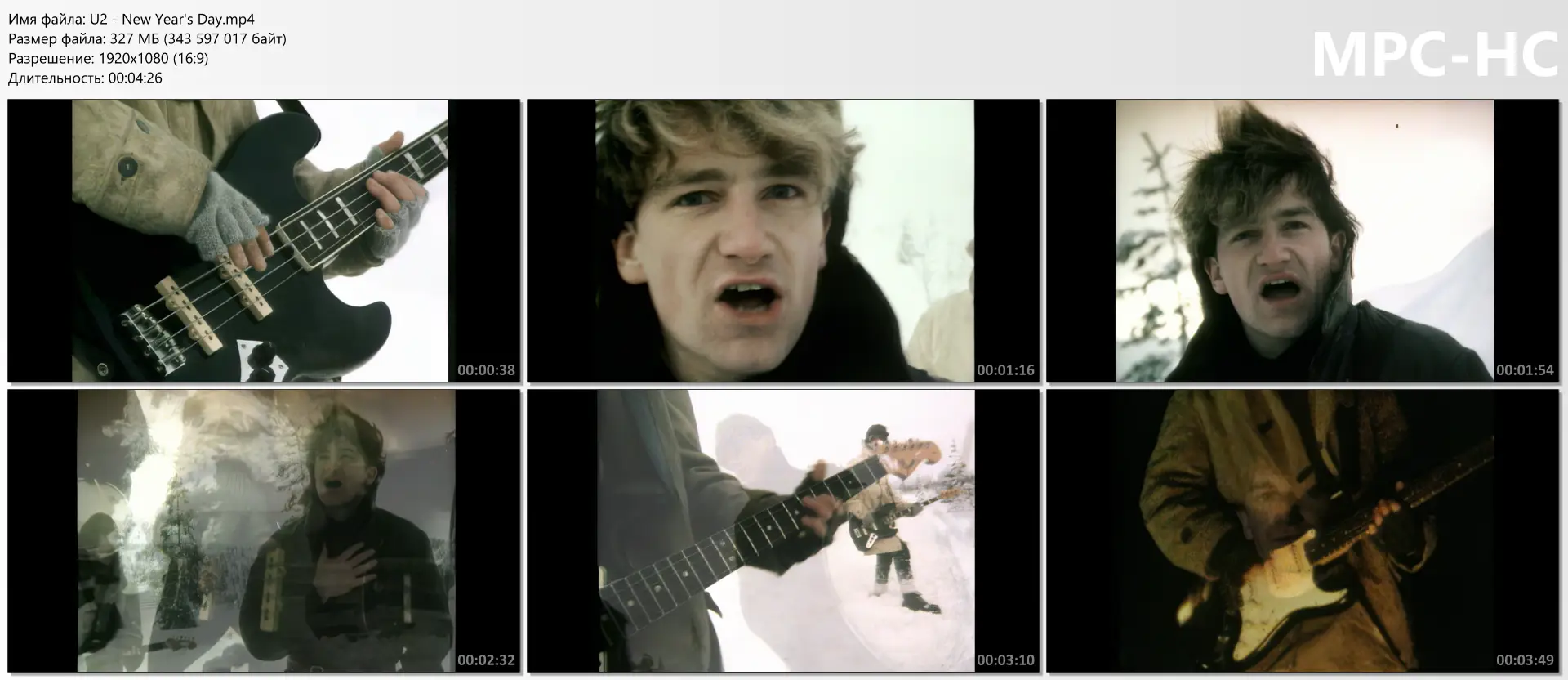 download | скачать U2 - New Year's Day