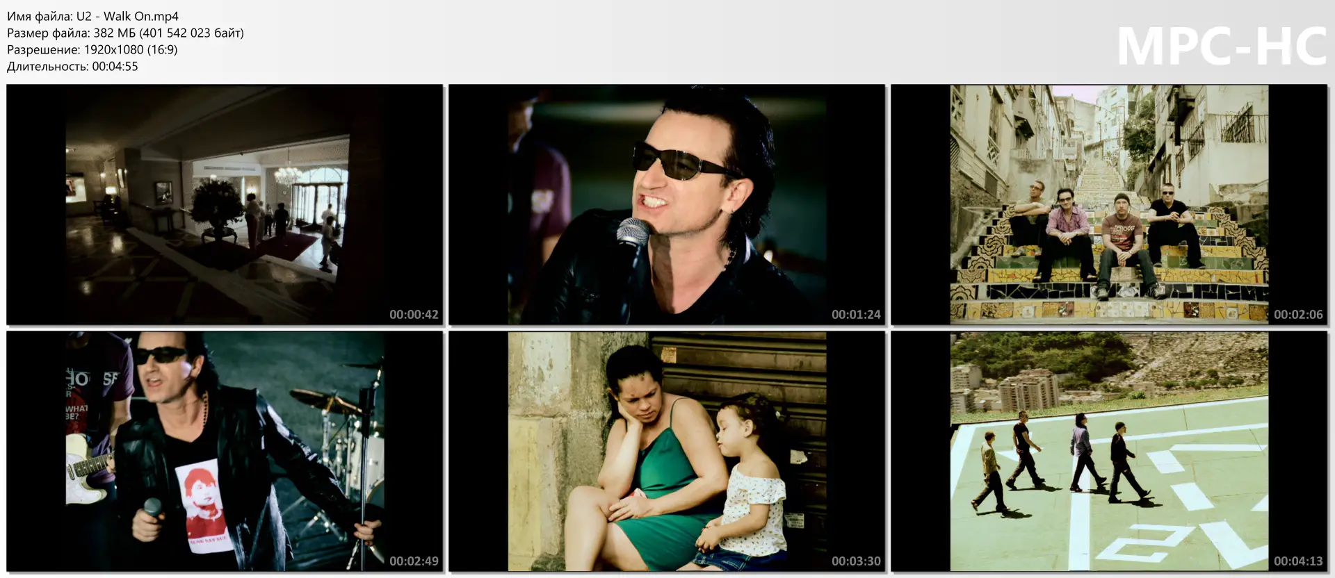 download | скачать U2 - Walk On (International Version)
