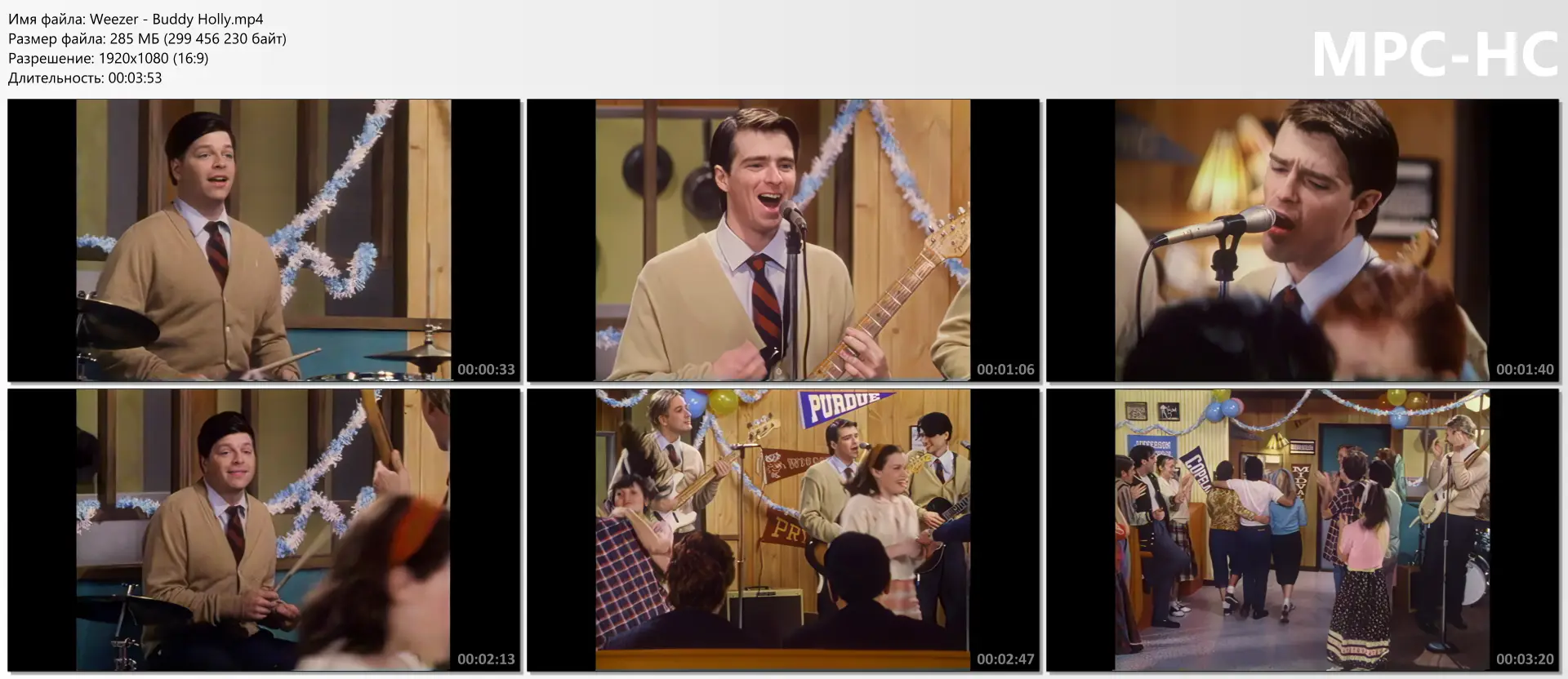 download | скачать Weezer - Buddy Holly