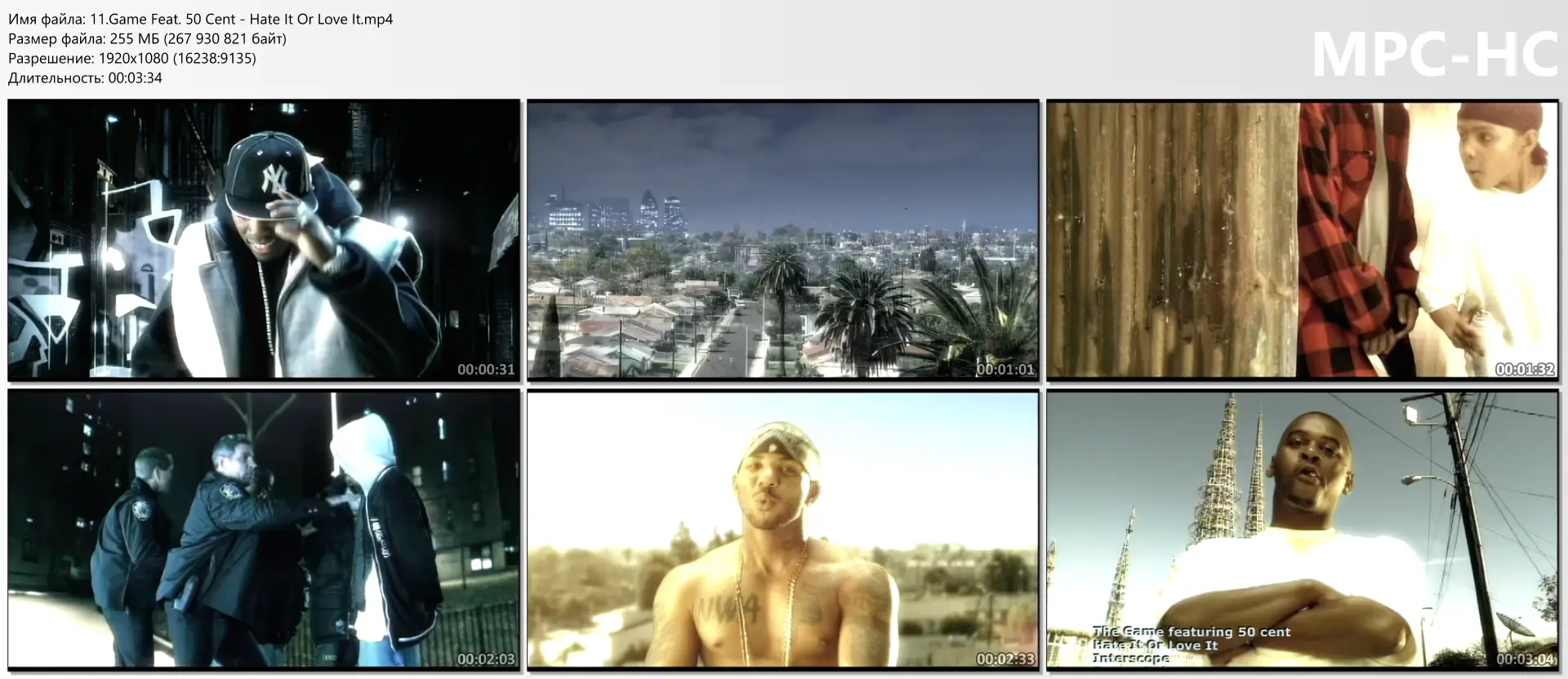 download | скачать Game Feat. 50 Cent - Hate It Or Love It